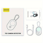 Rechargeable USB-powered Infrared Camera Detector, Portable Anti-spy Surveillance Scanner