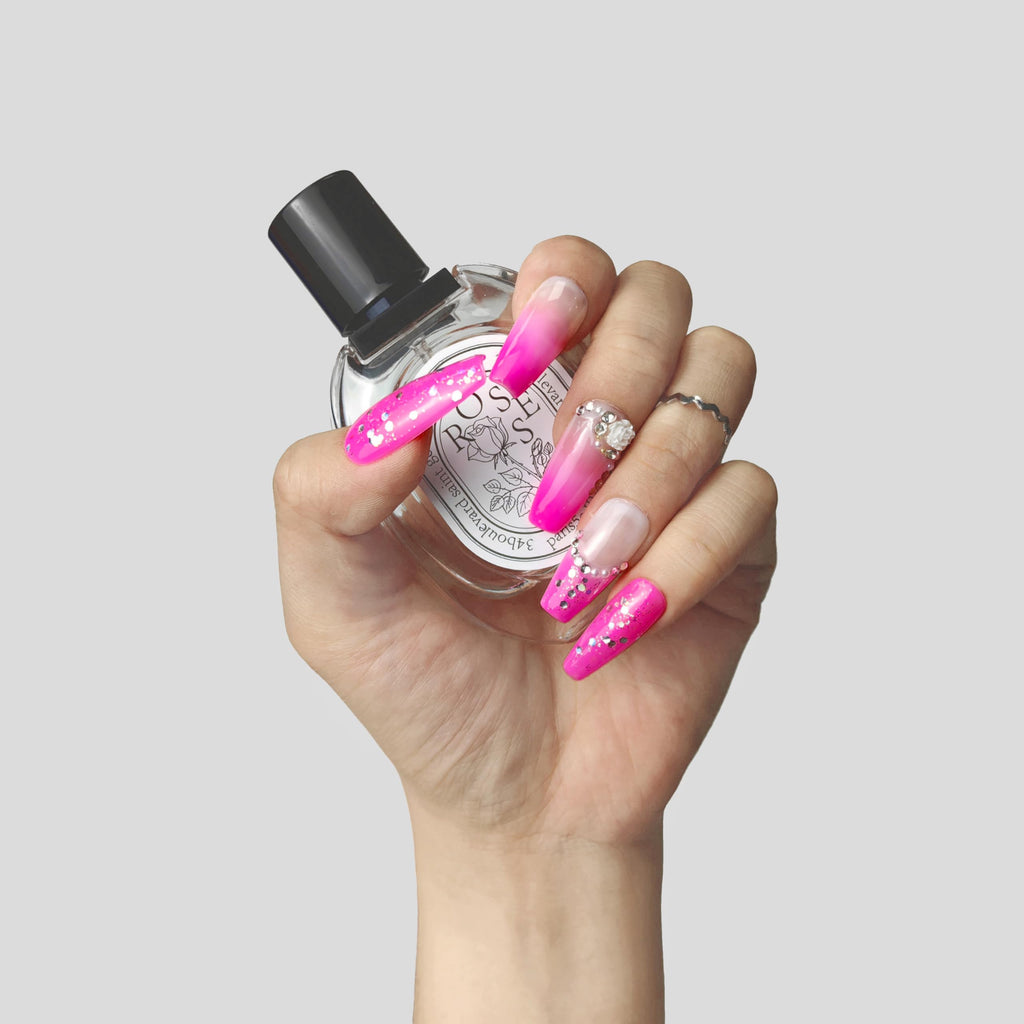 GGddsha Nails Handmade Pmma Acrylic Nails Press On NailsShort
