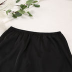 Women's Home  Silk Pure Color Pajamas