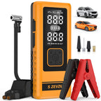 S ZEVZO 2 In 1 4000A Car Jump Starter With Air Compressor