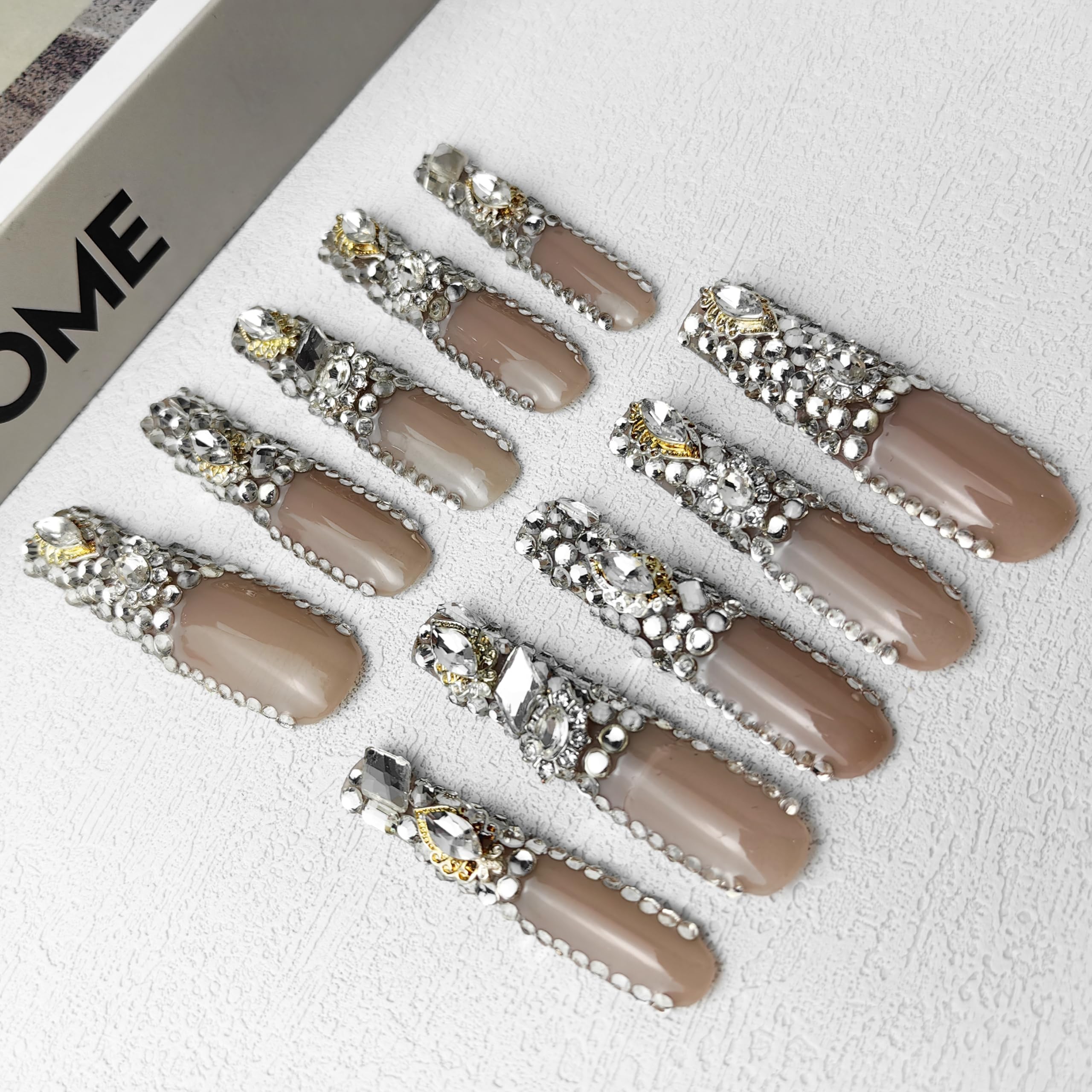 GGddsha New PMMA Acrylic Press On Nails