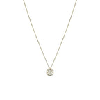 Retro Magnetic Folding Heart Shaped Four Leaf Clover Pendant Necklace Women Love Clavicle Chain Gifts Openable Choker Jewelry