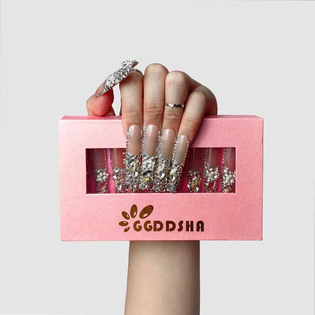 GGddsha New PMMA Acrylic Press On Nails