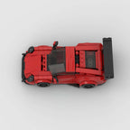 374PCS Red Sports Car  Building Blocks,Speed Champions Cars Toy Building Sets,City Racing Cars DIY Building Bricks For Kids And Adults